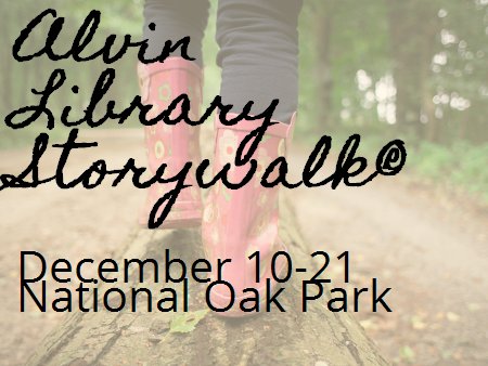 alvin_library's tweet image. Spend your holidays with a walk through National Oak Park enjoying a festive read! Activity sheets and prizes available at #thealvinlibrary!  4la.co/1PM4P7