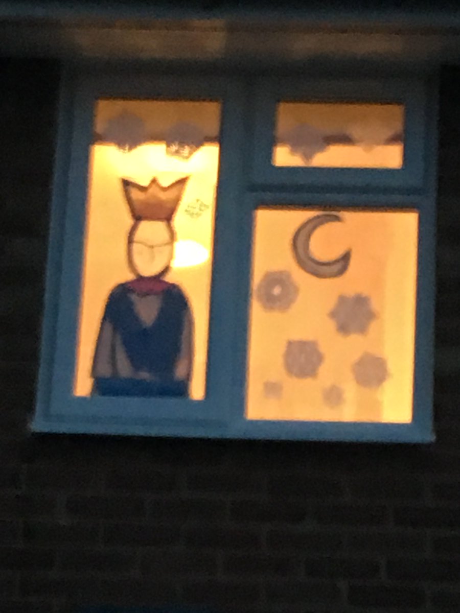 stmaryspirton's tweet photo. Advent Windows Day 5 - ‘Good King Wenceslas’ #followthestar #adventwindows #advent #stmaryspirton #pirton #hitchin #jesusisthereasonfortheseason https://t.co/LS4AFcJHp6