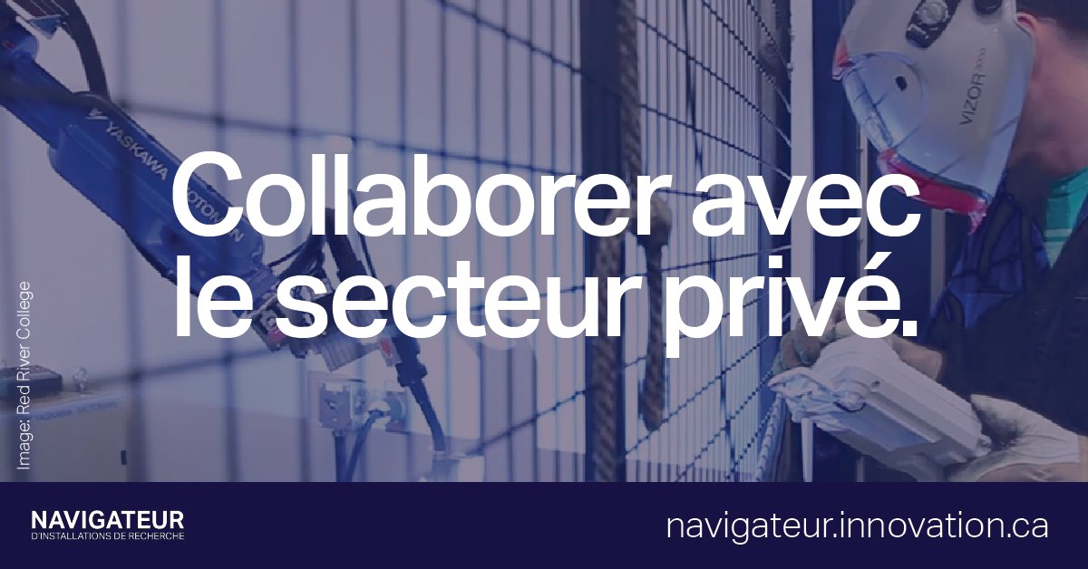 Pas d'équipe R-D à l’interne? Pas de problème. Le Navigateur d’installations de recherche vous procure le lien avec l’industrie nécessaire pour augmenter vos activités: bit.ly/2ekxxBt. #affaires