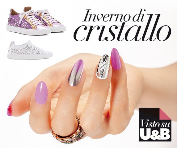 Dalla rivista <a href="/UnghieBellezza/">Unghie e Bellezza</a> 
Inverno di Cristallo con Estrosa.
Un mix di stile e tendenze da abbinare ai tuoi look. Prova l'effetto mirror con i prodotti Estrosa. 
Tutti i tutorial sul nostro sito: ow.ly/E46Q30mFFIo