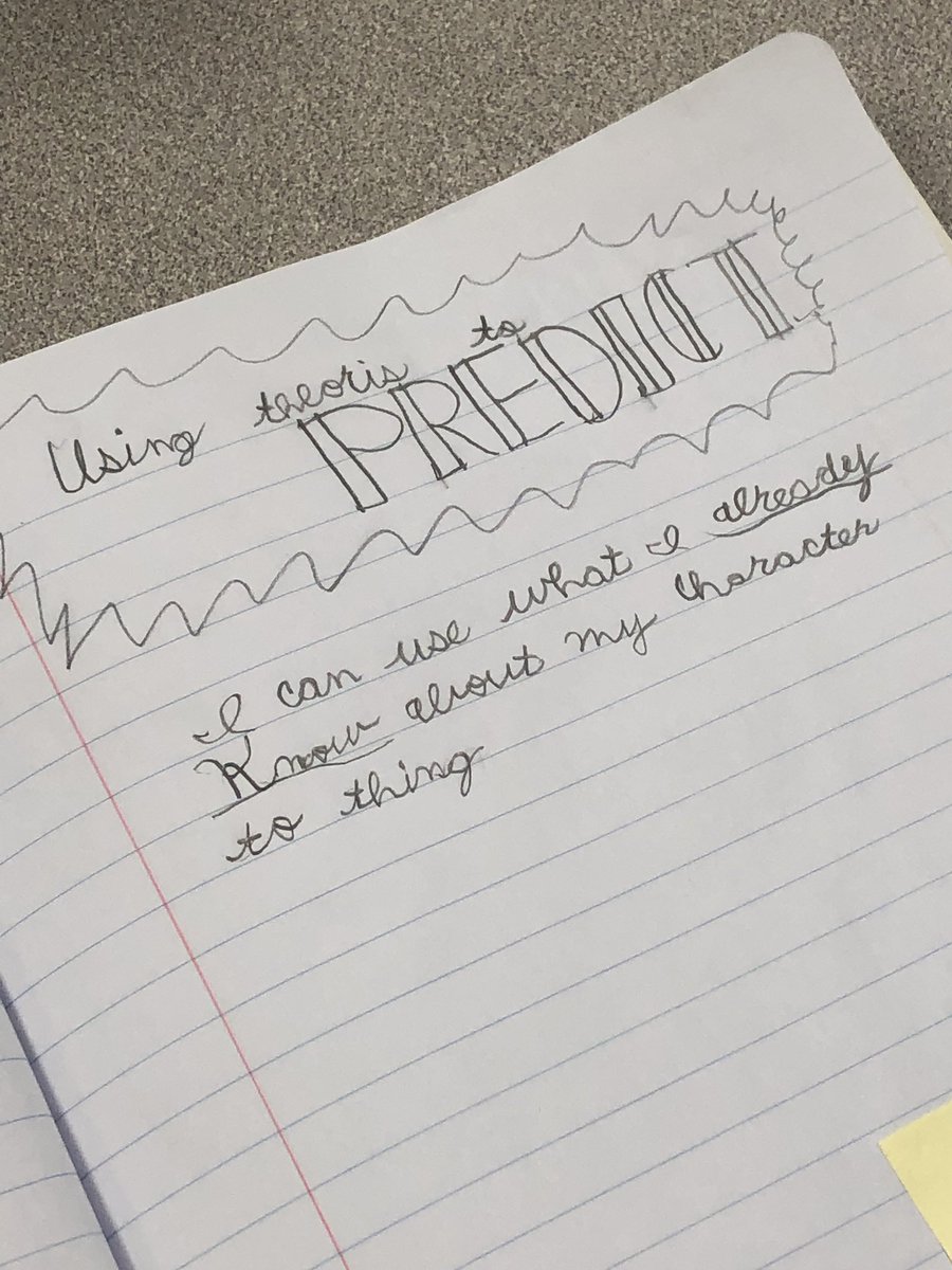 MrsSalmon1st's tweet photo. Had the chance to observe in 3rd grade today! Great literary predictions taking place! Thanks Miss Kemendo! #bblearning #bbengaged #peerobservations https://t.co/7ZtKCSbn2F