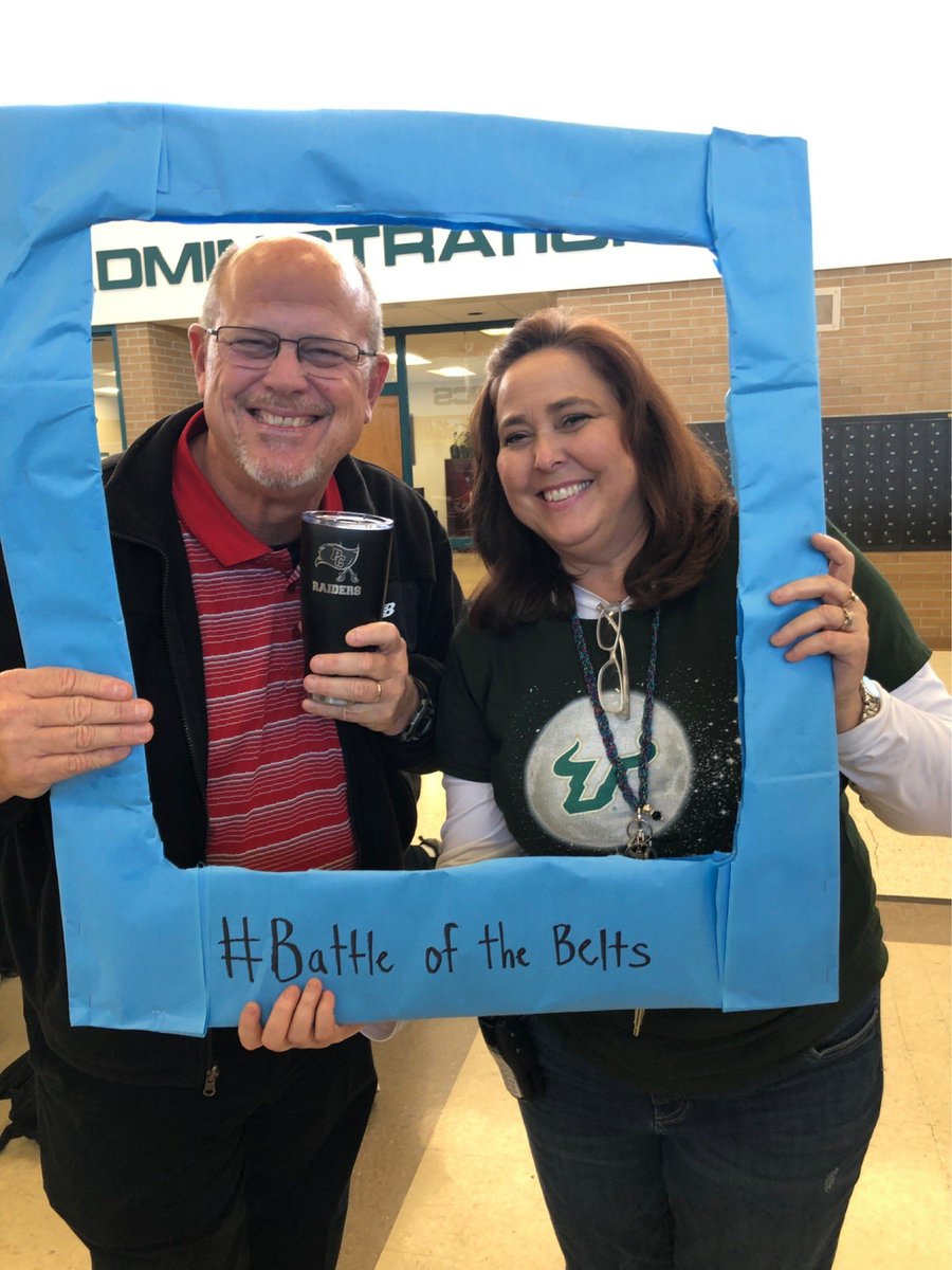 Day 4: Polaroid Pics to spread the word about Seatbelt Safety. PCHS Students and Staff smile for the camera 📷📸 #buckup  #battleofthebelts