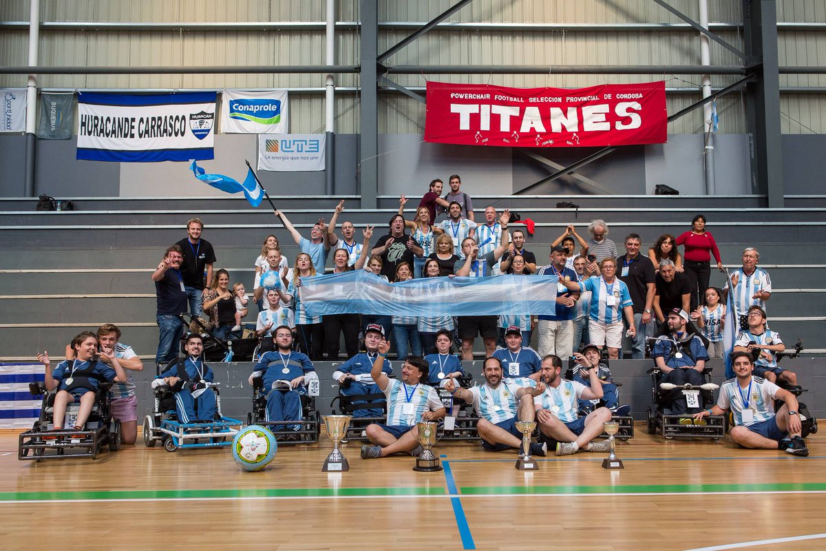 TitanesMari's tweet photo. @mauriciomacri  @RubinsteinOk  @CaroStanley  @msalnacion 
Lisandro quiere seguir jugando Powerchair Football. 
Campeón Sudamericano con La selección Argentina 2018 #QuieroVivirSpinrazaYa https://t.co/mmMGfgsLKc
