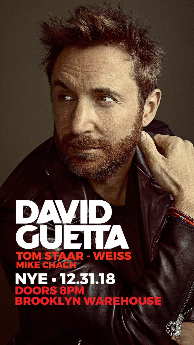 Extremely honored and excited to be given the opportunity to be part of this line up on NYE <a href="/davidguetta/">David Guetta</a> <a href="/TomStaar/">TOM STAAR</a> Weiss. Brought to you by  <a href="/WeAreLightLife/">Light & Life</a>