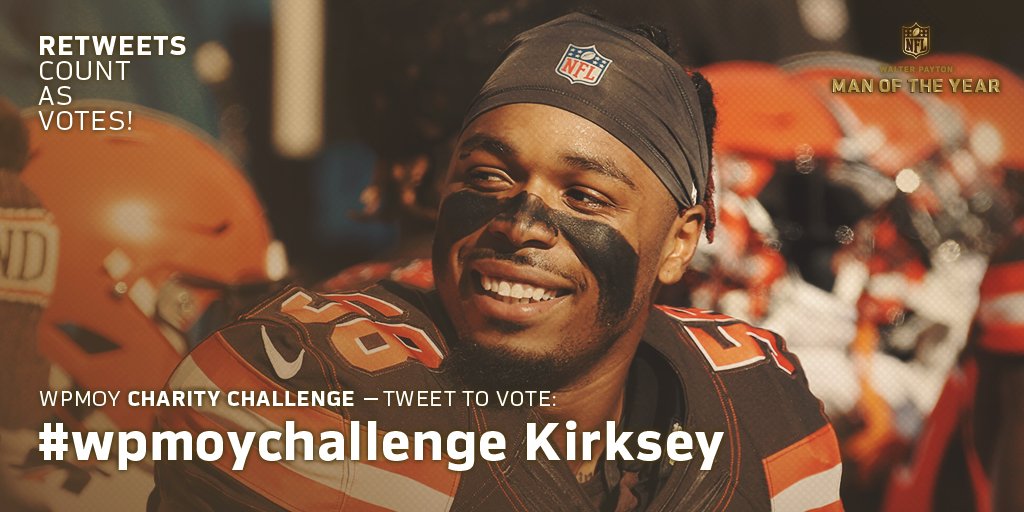 Kirko58's tweet photo. #WPMOYChallenge Kirksey Honored and Humbled! Please go Vote https://t.co/pQaKlcLh7P