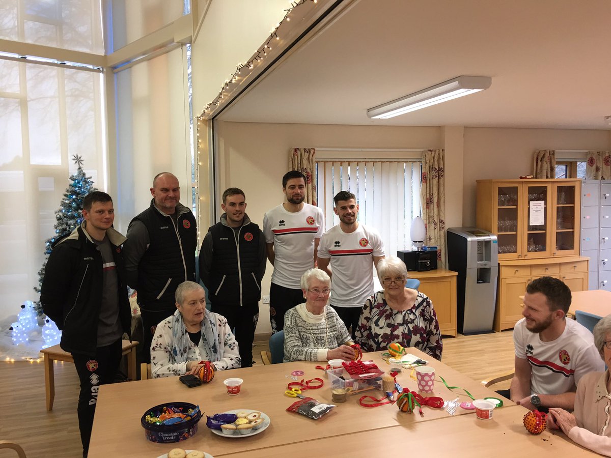 Walsall Football Club took the time to visit our patients in Fairoaks Hospice at the Walsall Palliative Care Centre today!                                        Information &amp; Support Services.                    <a href="/WalsallHcareNHS/">Walsall Healthcare</a>
