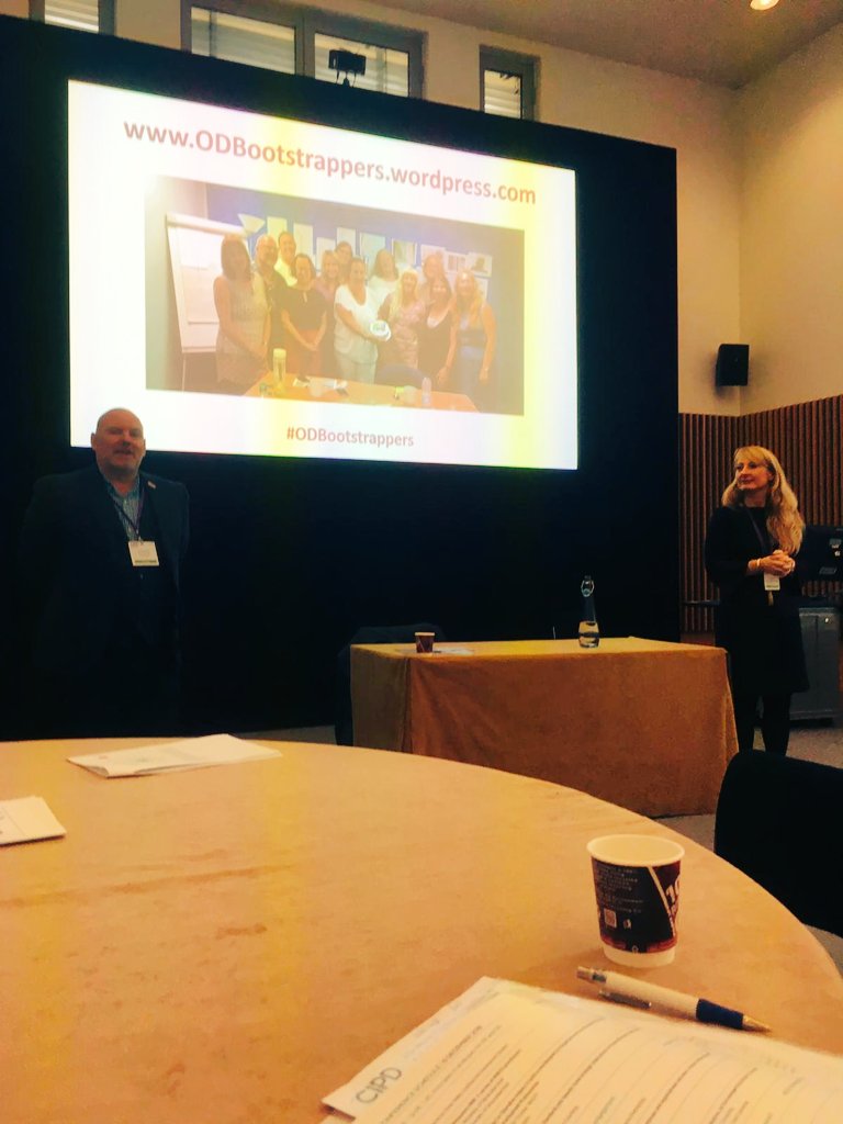 SarahMorganNHS's tweet image. Thanks to @CIPD for having us at this year&apos;s Applied Research Conference #cipdARC18 it was a real pleasure to share our #ODBootstrappers #ODintheNHS experience 

We had a very open &amp;amp; generous audience who we really enjoyed sharing with.

Maybe back again next year?