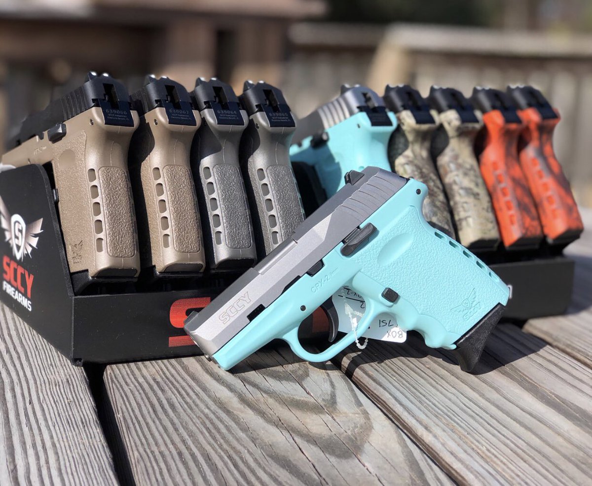 JCsOutdoors's tweet photo. The SCCY 9mm pistol is a perfect, affordable Christmas present! Colors for men and women. Available at JC’s now! #shoplocal #christmastimeishere #christmasshopping https://t.co/KGk6SRXLJi