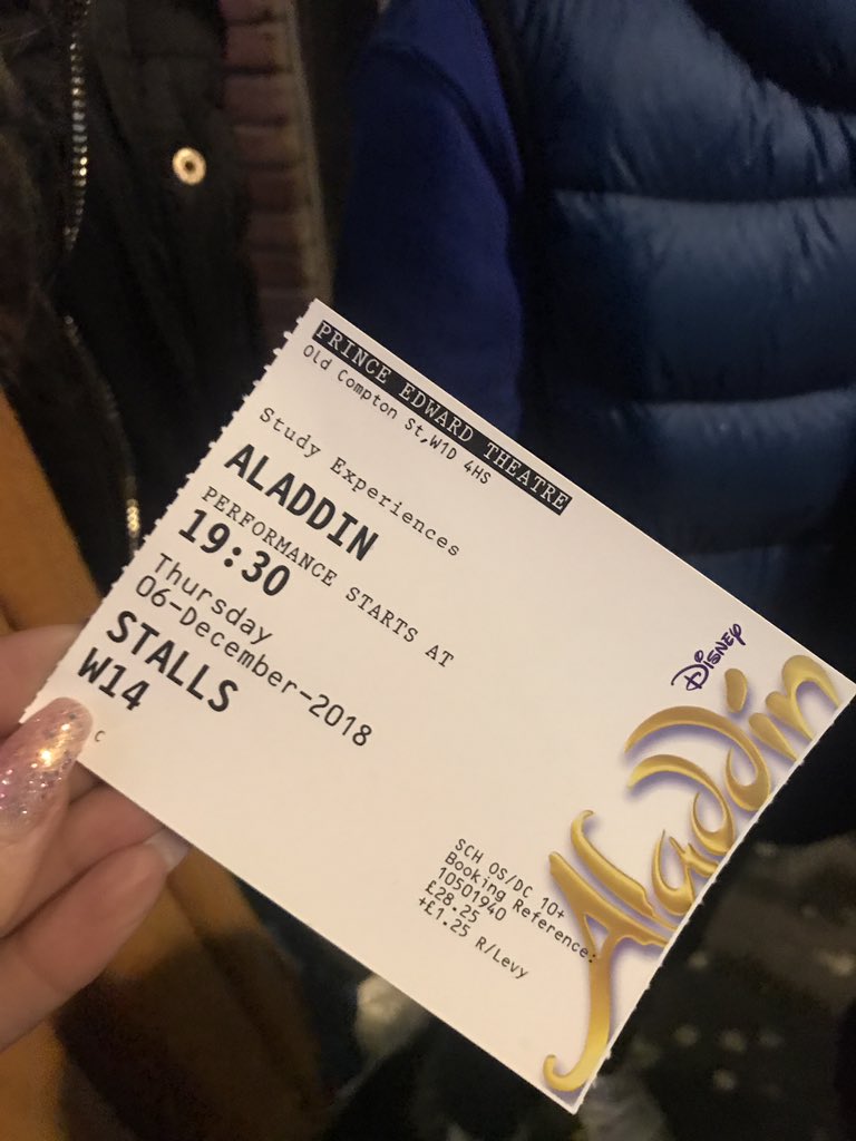MissAEMarshall's tweet photo. We have arrived!! #theatre https://t.co/9TJl2lSdMu