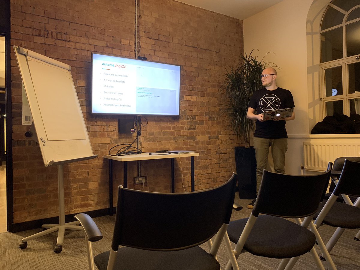 avekies's tweet image. SO PROUD!!!!! @whg_codes absolutely killed it at @GolangSheffield’s meet up tonight! 🤓💕 #GolangSheffield #bestdeveloperever