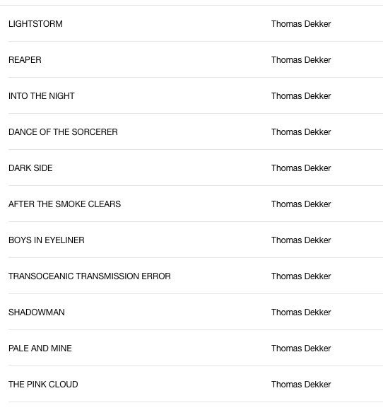 Thomas Dekker tweet media