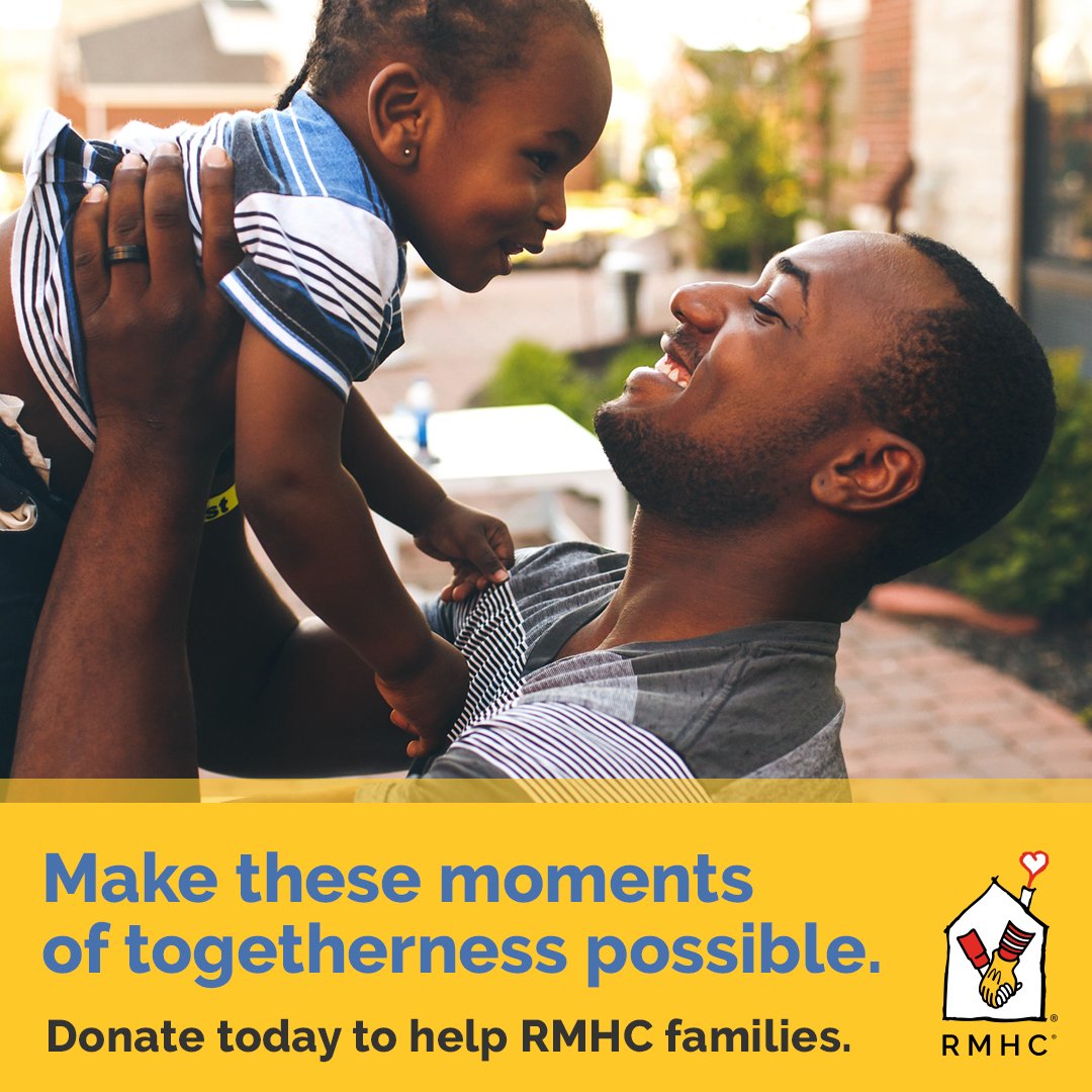 RMHCMaine's tweet photo. There are only a few days left to stop by a participating @mcdonalds and donate to make these moments of togetherness possible for RMHC families! #KeepingFamiliesClose https://t.co/7XlUCrXYQQ