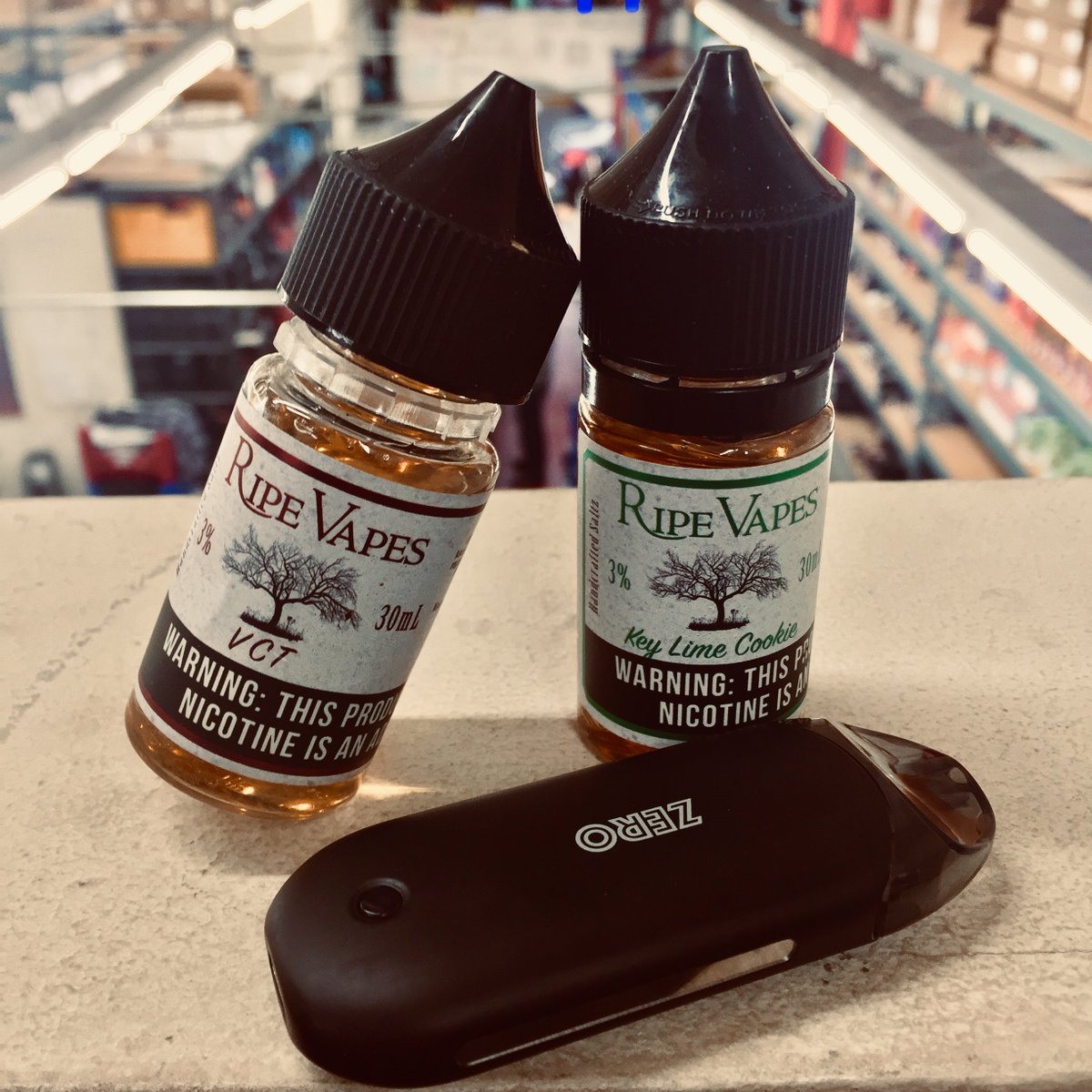 What do you think of my JAM? #ripevapes #vaporessozero #zero #saltnic #saltbased #nicotinesalt #vct #keylimecookie #gjswholesale #worldstarvape #cityofvape