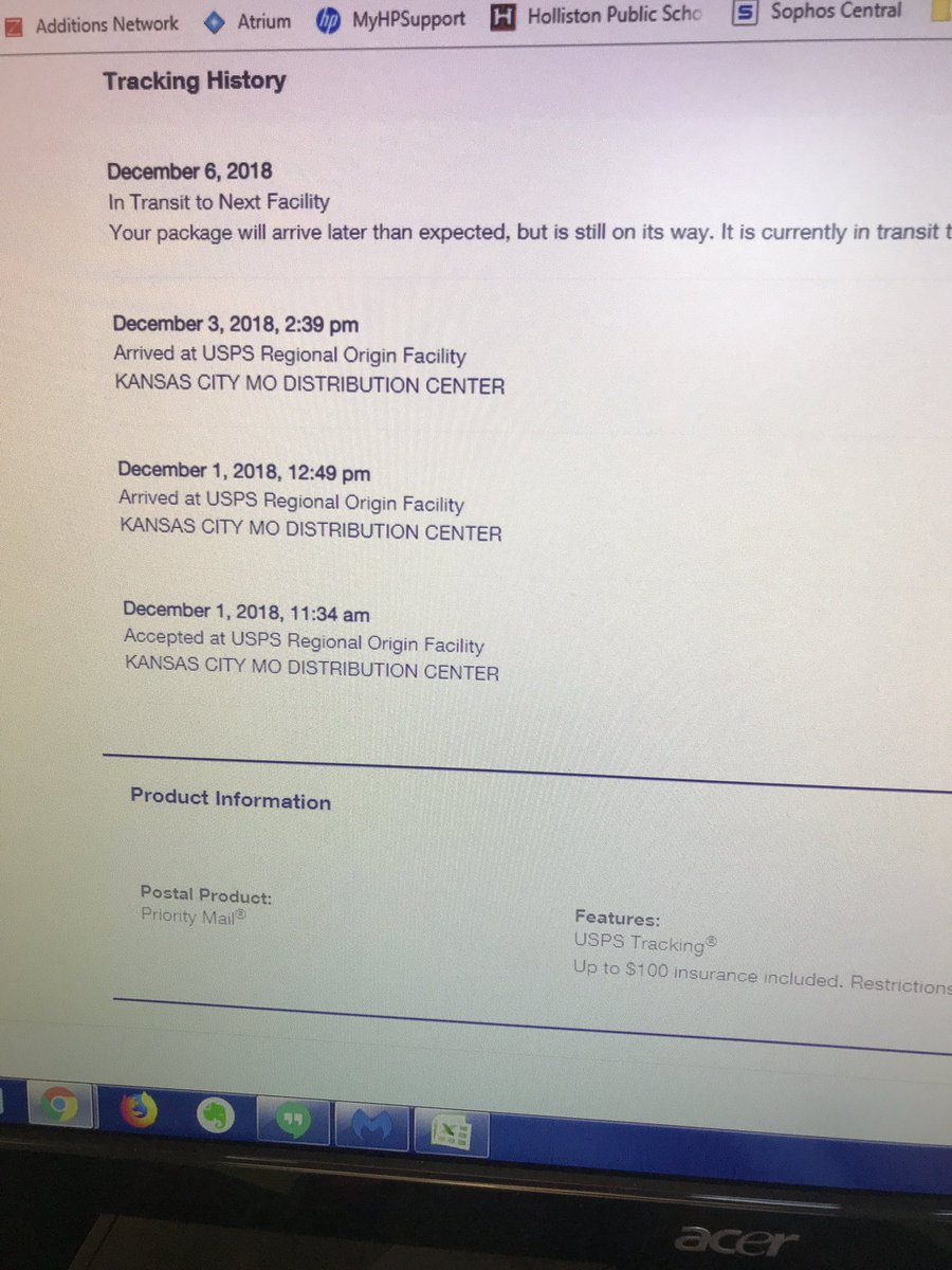 RAMS_Technology's tweet image. Ordered stamps from #USPS on November 30th - still in transit #lol #mail #priority #IsItAnyWonder?