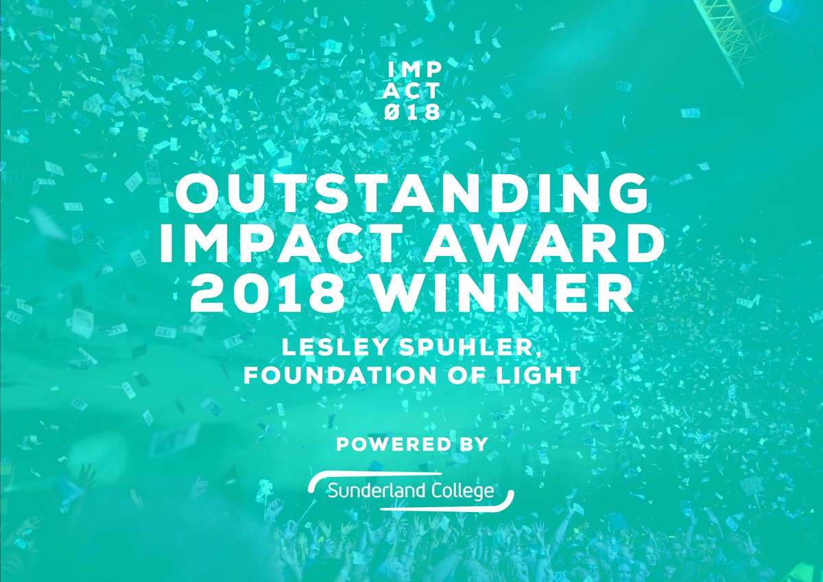 NETimesMagazine's tweet image. Our outstanding impact award winner is Lesley Spuhler, @SAFCFoL - sponsored by @sunderlandcol ⭐️