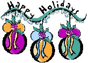 During the holiday season, waste pickup will occur as follows:
 Regular Pickup Day:        
 Tues, Dec 25 will be picked up Mon, Dec 24
 Wed, Dec 26 will be picked up Thurs, Dec 27
 Tues, Jan 1, 2019 will be picked up Wed, Jan 2, 2019
  All other days will be picked up as usual.