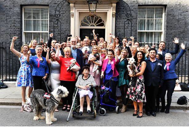 One year ago we launched #LucysLaw in #Westminster. On behalf of my team of campaigners, thanks to every dog-loving politician, celeb, organisation, charity, journalist &amp; supporter for an incredible last 12 months! Full story &amp; timeline: mirror.co.uk/all-about/lucy… #wheresmum #adopt