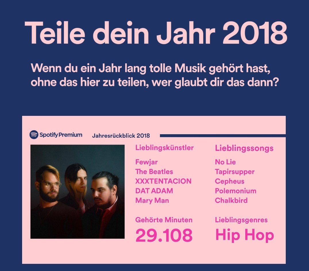 huenerhelt's tweet photo. Ja guuut, um die 485 Stunden musik gehört 😅🤙🏼 https://t.co/QmZzMndvAN