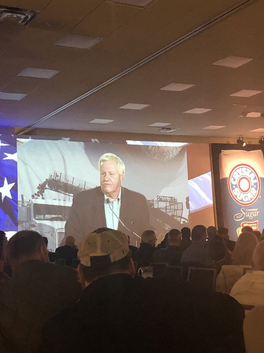 MatthewCKrueger's tweet photo. Getting the privilege of listening to Colin Peterson at @CrystalSugarCo #ToBeTheBest2018 Annual Meeting. Update on the farm bill being a huge deal to complete. https://t.co/SaS5CrHHoR