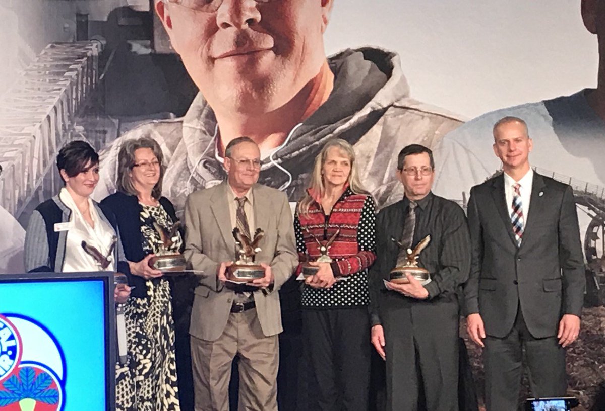 CrystalSugarCo's tweet photo. Congratulations to our 2018 President's Awards winners: Deborah Moomjian, Carla Schalesky, Robert Olson, Dee Ann Sifuentes, Roy Maske, and Rick Hoffman (not pictured) 
#ToBeTheBest2018 https://t.co/A6KuzDsFKG