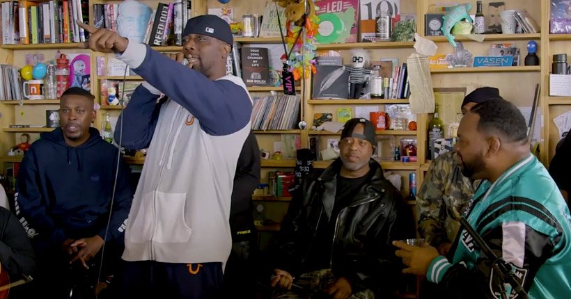 KonbiniFr's tweet photo. Vidéo : le Tiny Desk Concert du Wu-Tang Clan défonce tout https://t.co/klgkLPBZ3a https://t.co/Q37eEgZuW4