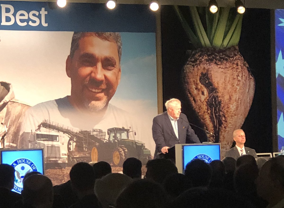 DigitalKirsten's tweet photo. What a privilege to hear @collinpeterson speak at @CrystalSugarCo’s Joint Annual Meeting today! #ToBeTheBest2018 #iLoveMyJob https://t.co/BENbVj1axV