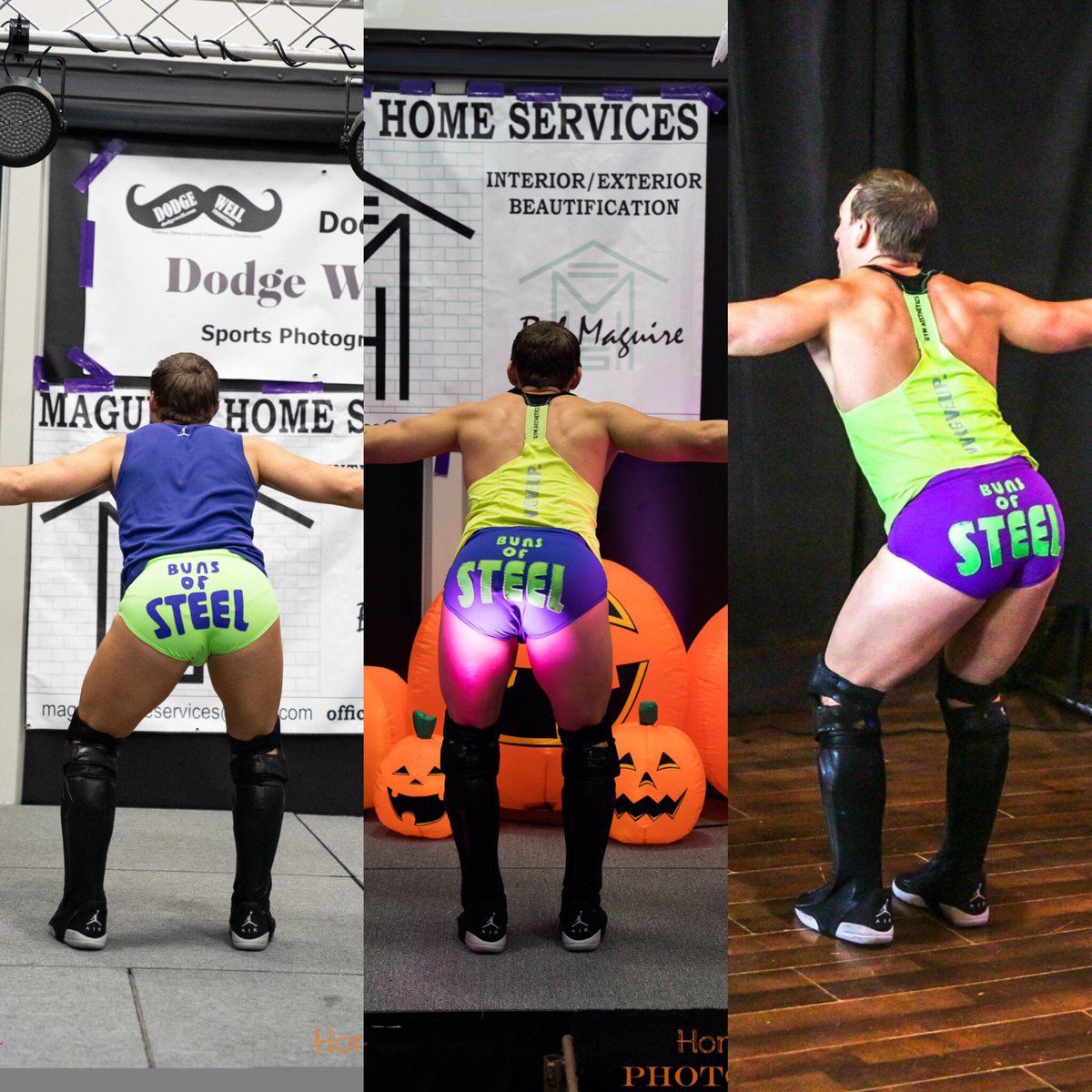 AllSteel31's tweet photo. 1 week from today @journeyprokc has their first show and I get to debut some sweet rump shaking action against @KBW_KAGE excited is a understatement ๐๐ #journeypro #jpkc #indywrestling #prowrestling #lucha #luchalibre #bunsofsteel #rumpshaking https://t.co/XkNXd6qWeg