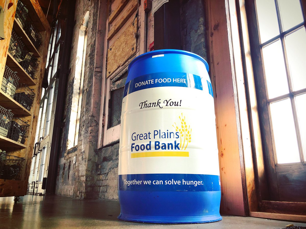 UnPillage's tweet photo. Our UnPillage Non-profit for Dec. is @greatplainsfoodbank &amp; today is UnPillage THORsday, which means $1 from every pint at both locations will help feed our community. Every dollar we raise translates to THREE MEALS they can provide so come out and have a pint for a great cause! https://t.co/OzTMSZq4CB