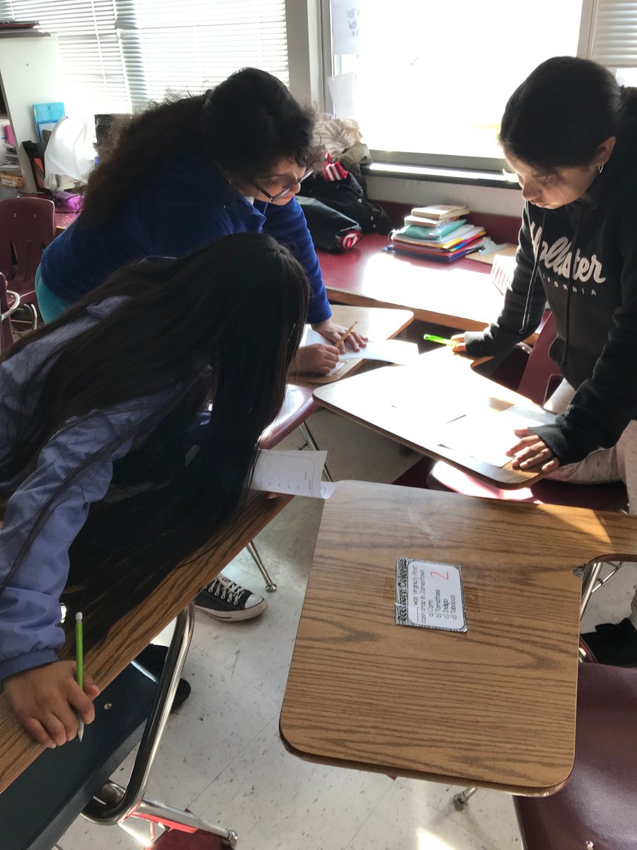 SMS_TeamUNC's tweet photo. #SMSTeamUNC students are working hard than ever in their crazy socks! #SMSReindeerGames2018 https://t.co/Hb6m66J1cI