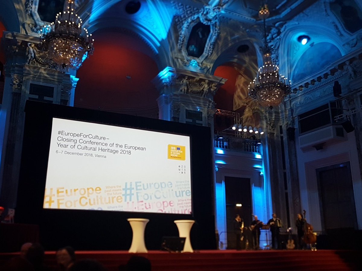 europavox's tweet photo. Looking forward for the next European Year of Cultural Heritage #Europeforculture #Vienna2018 https://t.co/qfzF9CsNZq