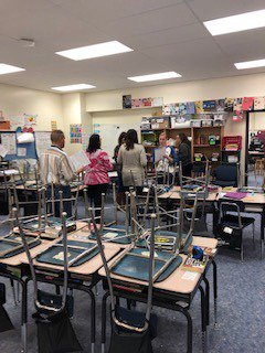 School Improvement Day filled with a fun team-building scavenger hunt activity looking for restorative, student-centered areas throughout Stevenson <a href="/sussman_howard/">Howard Sussman</a> #steviestar #63success