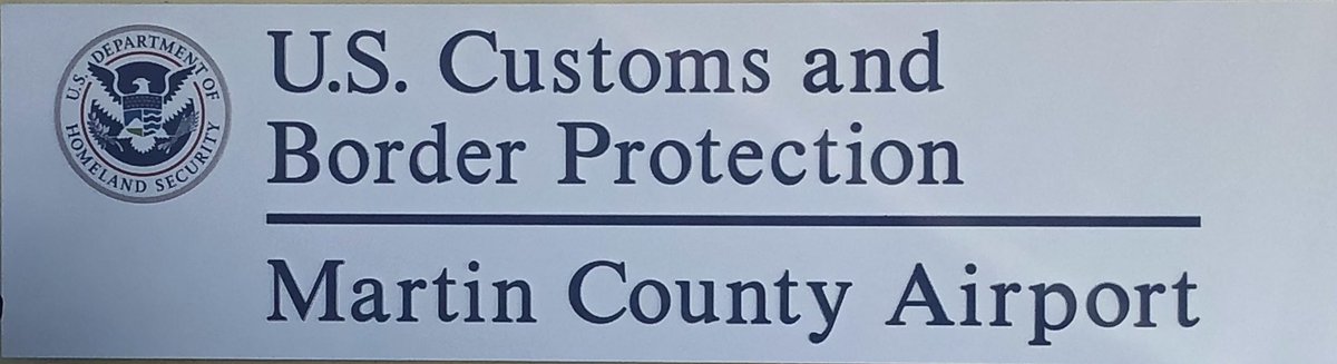 MartinFLSheriff's tweet image. Congratulations US Customs &amp;amp; Border Patrol on today’s grand opening of their new facility at Stuart Witham Field.