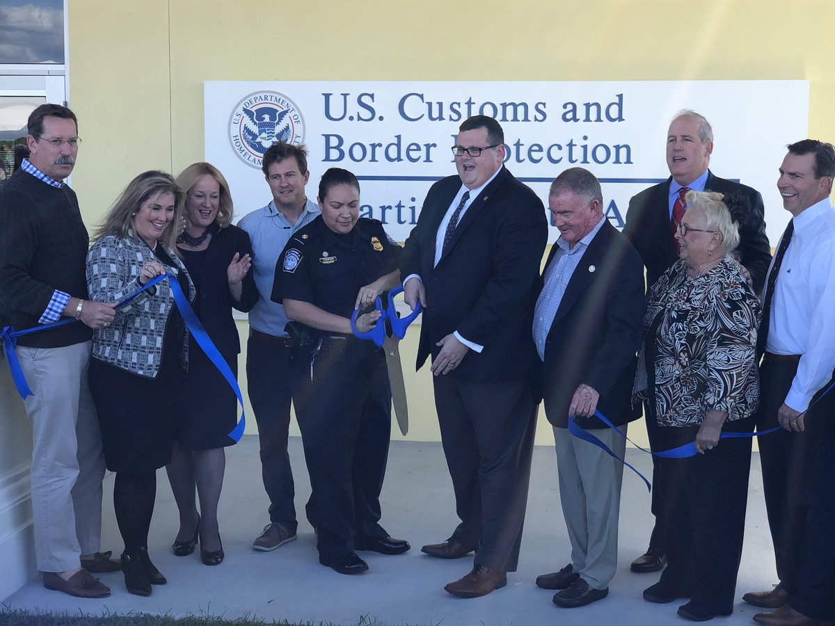 MartinFLSheriff's tweet image. Congratulations US Customs &amp;amp; Border Patrol on today’s grand opening of their new facility at Stuart Witham Field.