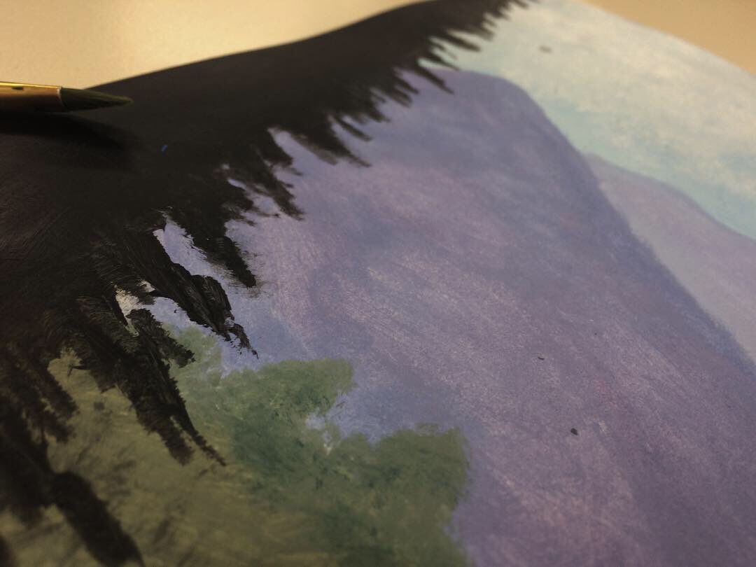 Gr0ss_Kitt's tweet photo. This is like half a year old
#acrylic #acrylicpainting #landscape #landscapepainting #landscapeartist #simplelandscape #mountains #forest https://t.co/NtSQkgtQoG