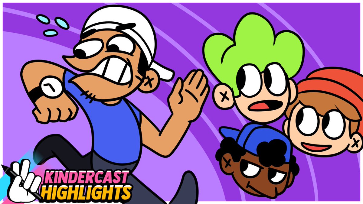 So @CurtRichyYT, <a href="/GetMoreMadz/">GetMadz</a> &amp; @uDarrenEsquire explains a rather embarrassing event that happened a day prior to the recording of this Kindercast highlight while <a href="/jacadamiajack/">jaca ➡️ 🦋 @jacadamia.com</a> makes fun of us in his head

Link: youtu.be/0cc8TDzposM

art by: Jacadamia