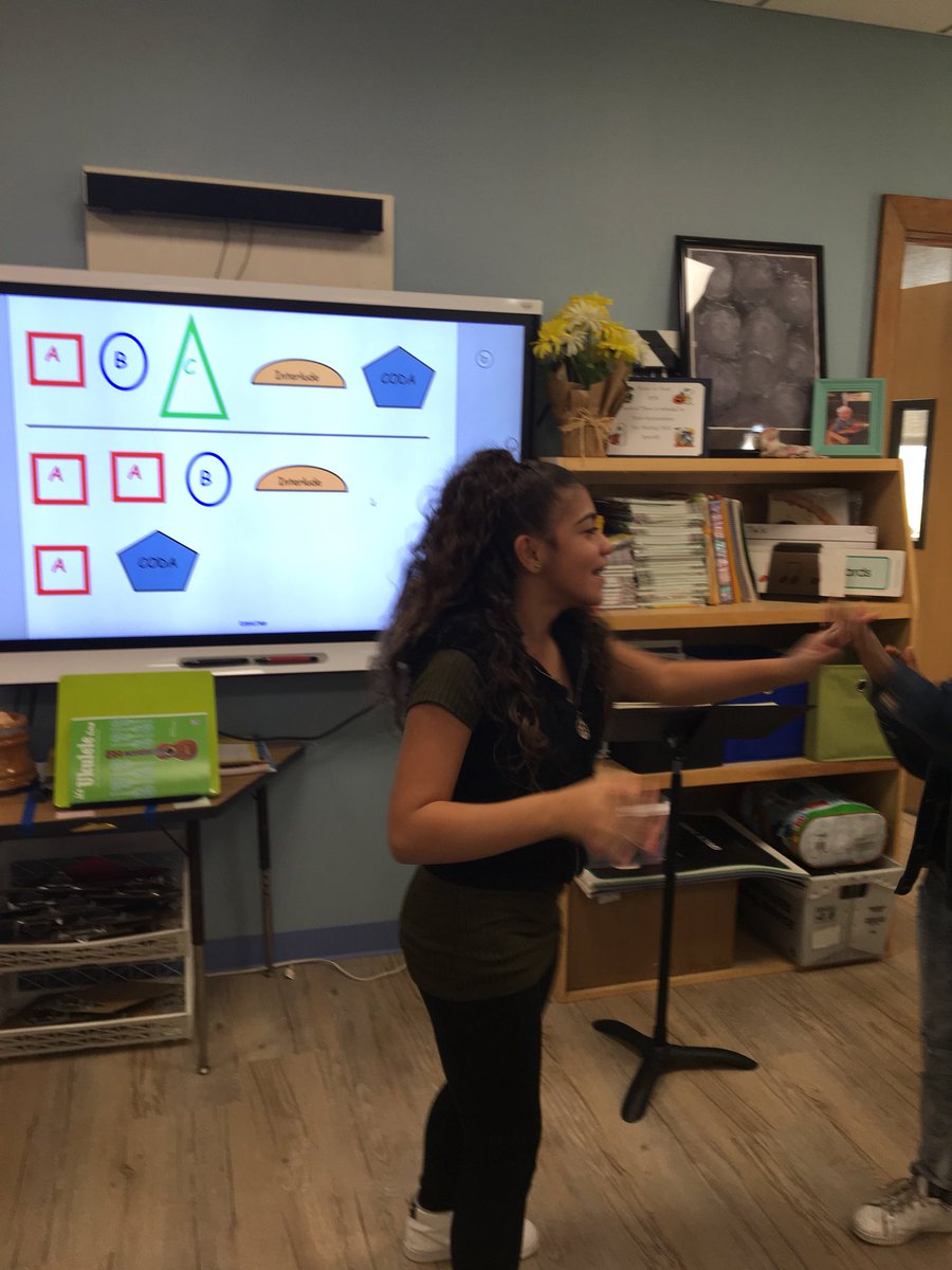 MrsHajart's tweet photo. Coding in musibrary!?! 5th graders break apart the form of Trepak from The Nutcracker. #HWOgden #HWOESPride https://t.co/sy8YsHEcrz