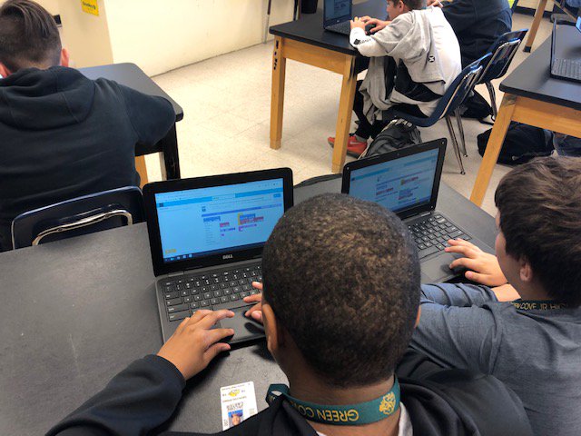 oneclayschools's tweet image. Administrators, students, staff spent this week participating in #HourofCode! Many schools scheduled the hour at the same time, so all students could code together at once. Great learning experience for all during #ComputerScienceWeek