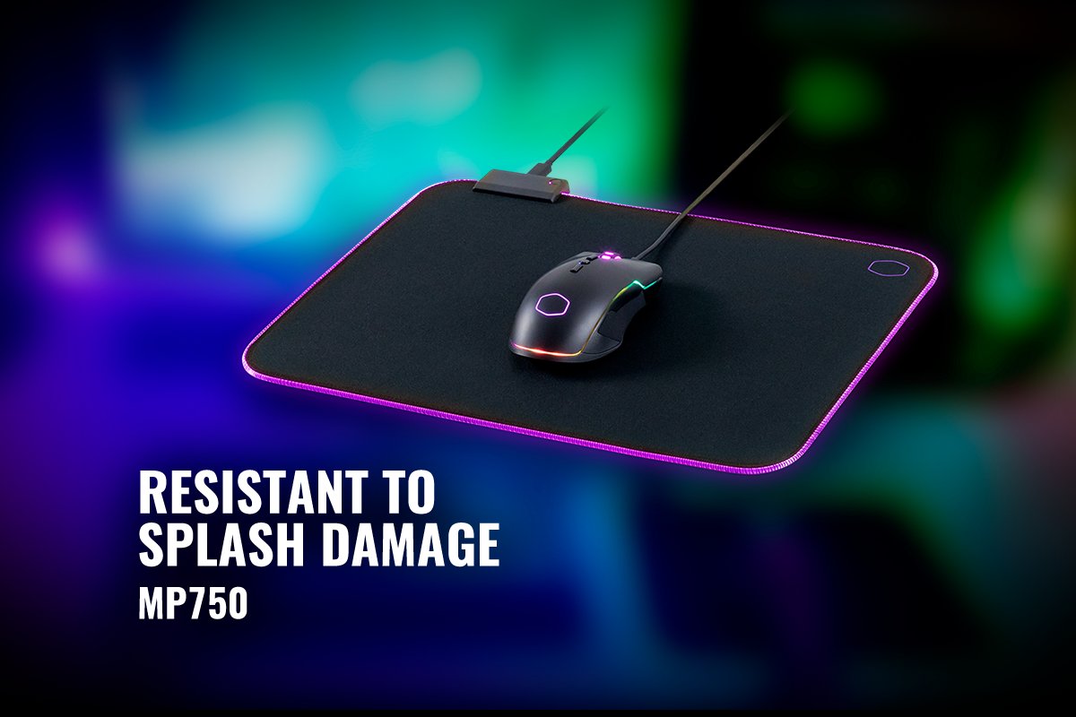 coolermasterfr's tweet photo. Bonne nouvelle, le nouveau #MP750 a une résistance à l'eau de +2, vous pourrez donc vous concentrer à 100% sur l'ennemi et non plus sur l'emplacement de votre boisson. 😏
👉https://t.co/L00QccRkNB https://t.co/JArmfDuZq1