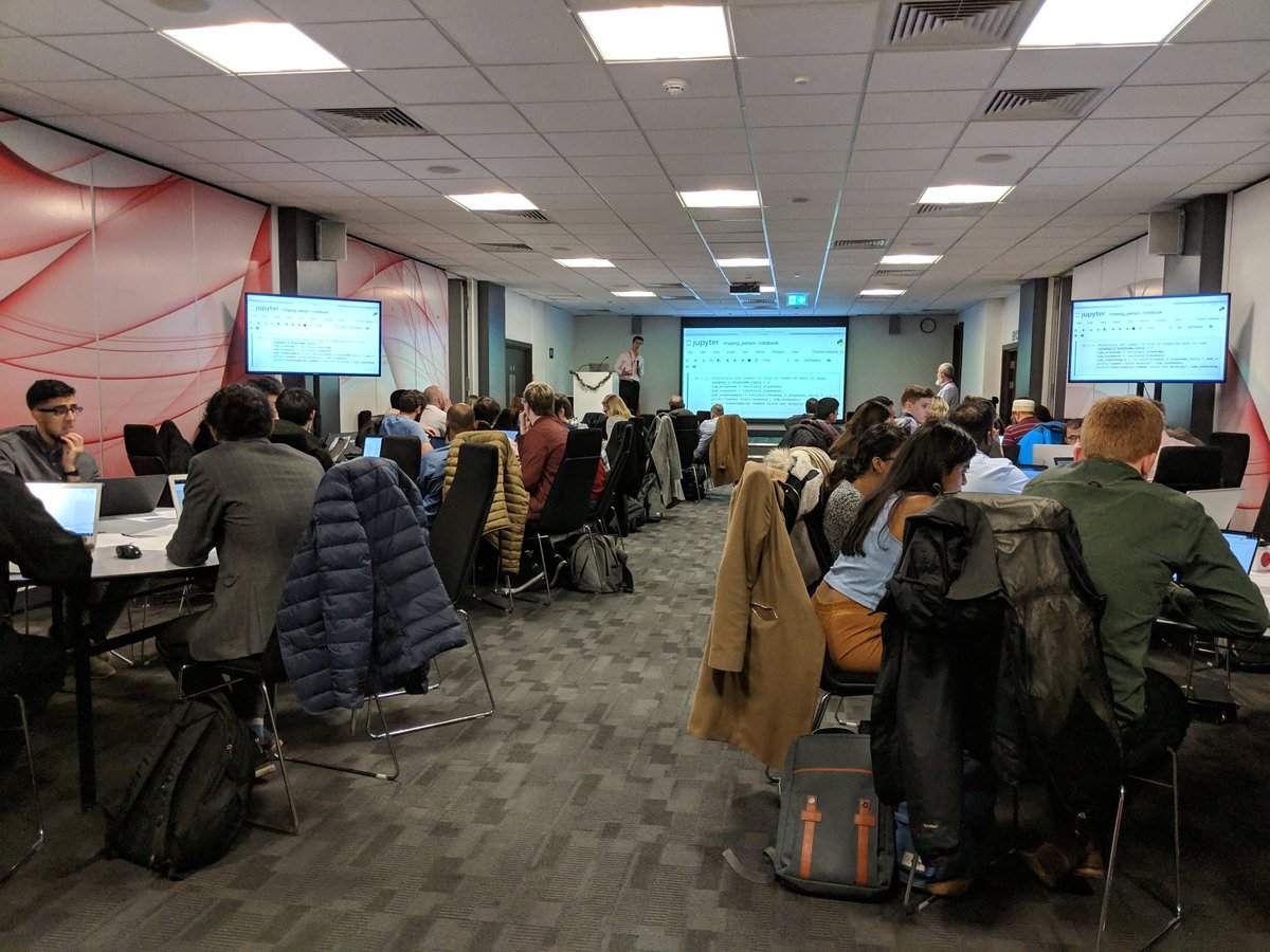 WeAreLogikk's tweet image. Currently learning about #RandomForrest algorithms @RoyalMail&apos;s 2nd #Workshop. 

Join the Meetup group now so you don&apos;t miss the next one.  meetu.ps/c/49pdY/yhDnY/d 

#RoyalMail #DataScience #MachineLearning