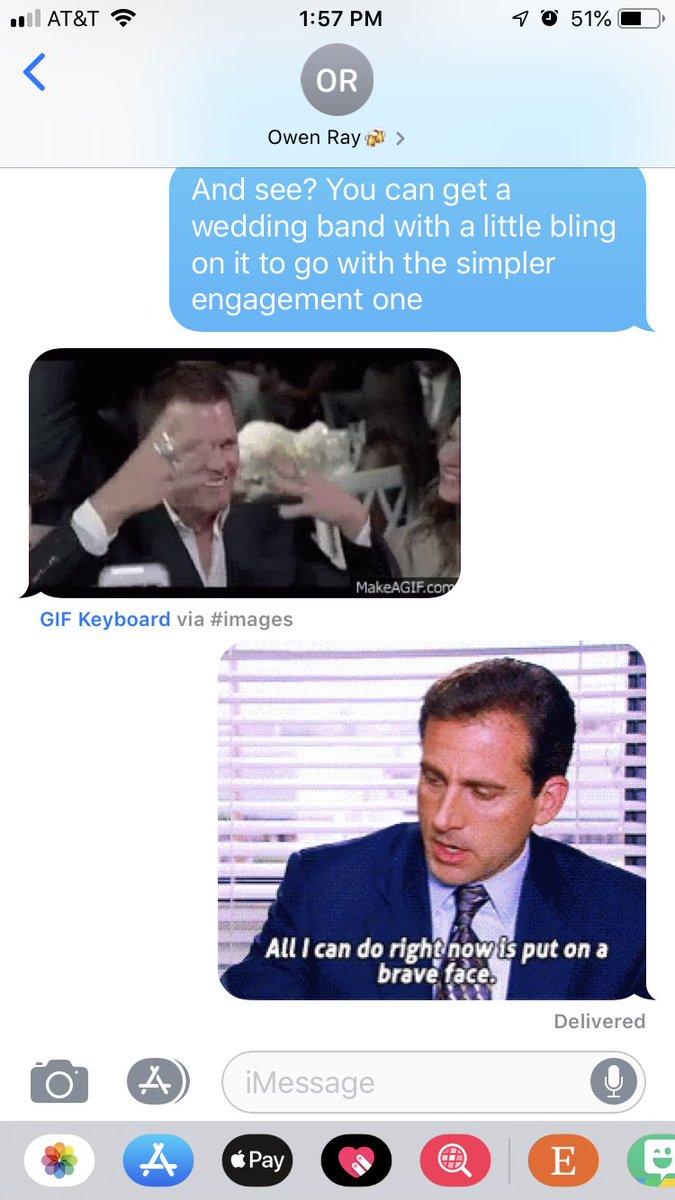 KelsCanfield's tweet image. Trying to tell my sisters boyfriend which rings she’d like is...the worst...#HopingForTheBest #KillMe