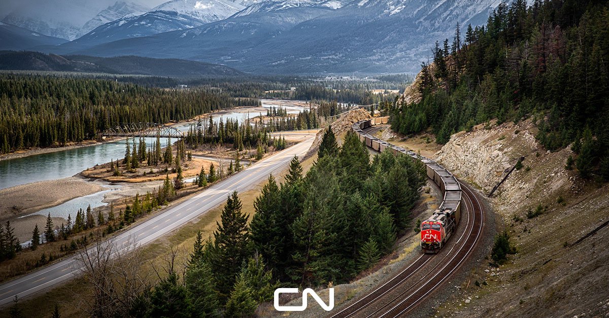 CNRailway's tweet image. On National Miners Day, we send our thanks to our partners and customers working in the industry. Thank you for trusting us to move your goods from mine to market. 
#NationalMiningDay #MiningDay #MinersDay