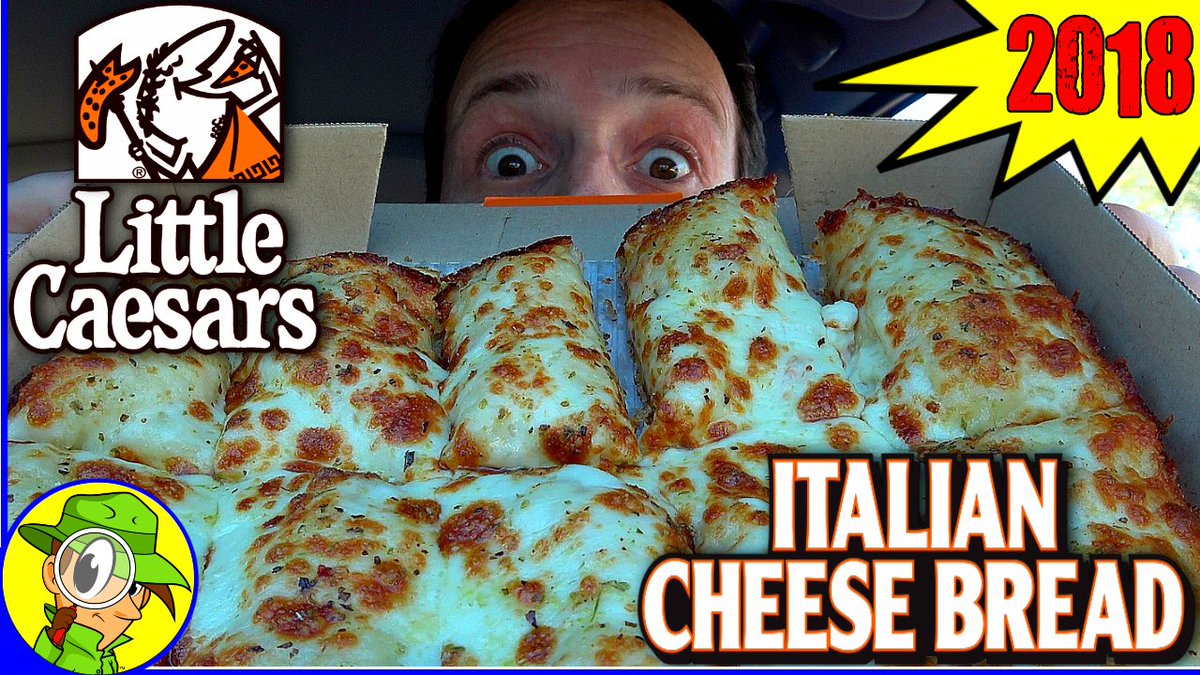 peepthisout's tweet photo. Little Caesars® | Italian Cheese Bread 2018 | Food Review! 🔱🍕🧀
https://t.co/iWt5GmQDZw
#LittleCaesars #ItalianCheeseBread #Review #FastFood #PizzaPizza #PizzaPortal #Italian #CheeseBread #FoodReview #PeepTHISOut @littlecaesars @FoodNetwork @TheEllenShow @MENACE @ChewBoom https://t.co/JNDql4r1a9