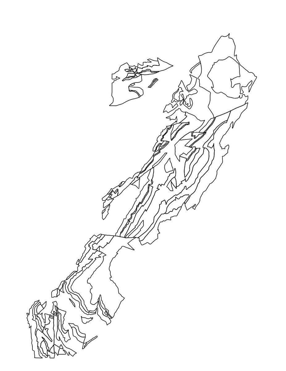 The_Volcano_Guy's tweet image. They should make geological map colour-in-books for kids! Look how much fun this would be to do #Geology #Maps #FigureMaking #BorrowdaleVolcanics #Colouring #Art