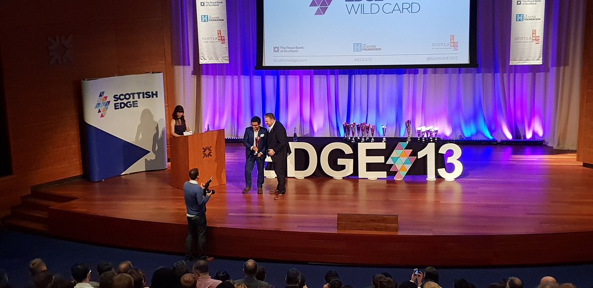 ScottishEDGE's tweet photo. Well done @wootzano! £60k at #EDGE13! https://t.co/0poZrvyTXY