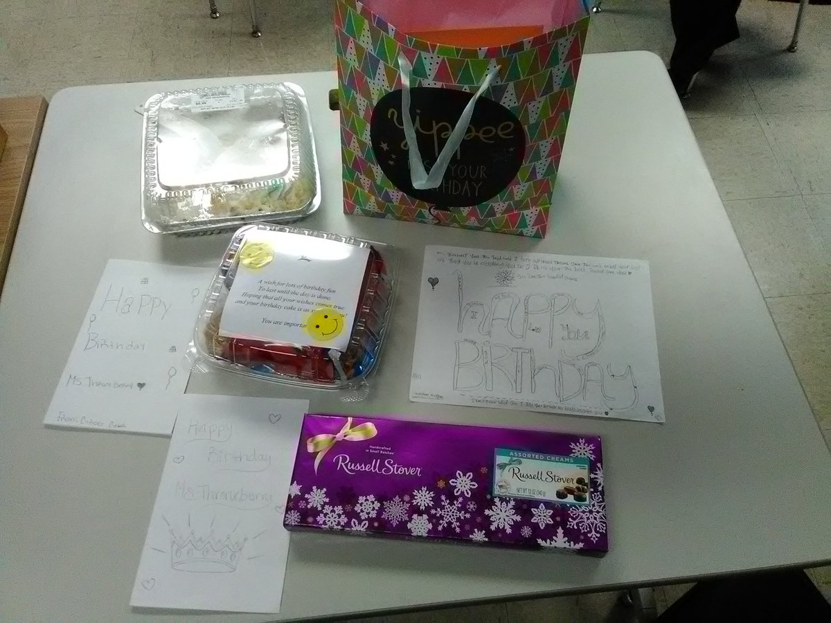 I'm so blessed to work here at LHS. I've been receiving birthday wishes and gifts all day. Many thanks to my students and co-workers. <a href="/LHSintheNews/">LaVergne High School</a>