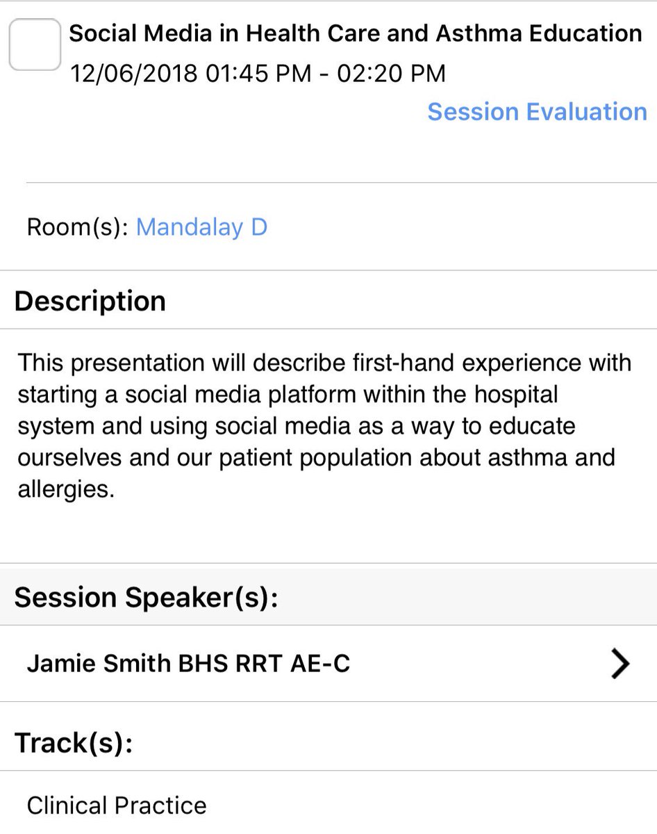 breatheKC's tweet photo. Getting ready to talk at the AARC @aarc_tweets in Las Vegas about our @breatheKC Twitter account and how we use it to educate others about asthma and allergies! Come check it out this afternoon! #AARC2018 https://t.co/CmoroGqeW1