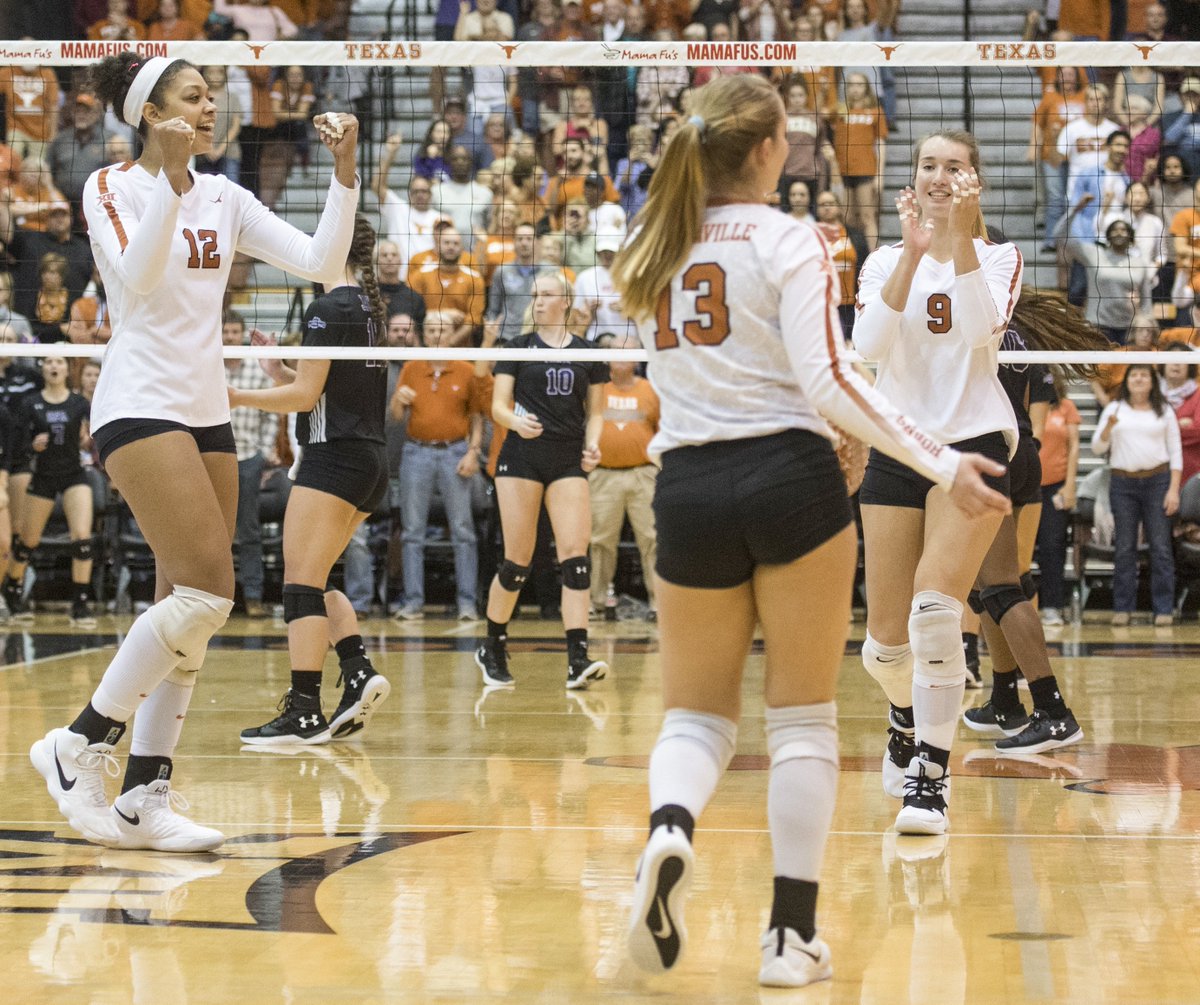 RT to wish <a href="/TexasVolleyball/">Texas Volleyball</a> Good Luck in #NCAAVB Sweet 1️⃣6️⃣ action today!

#HookEm🤘 | #PointTexas