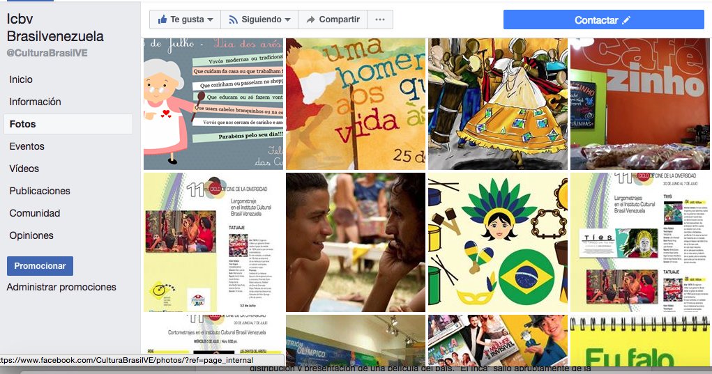 CulturaBrasilVE's tweet photo. Entérate de toda la programación del #ICBV a través de nuestras redes https://t.co/PMH1ysgOrr https://t.co/Pu331inYHs