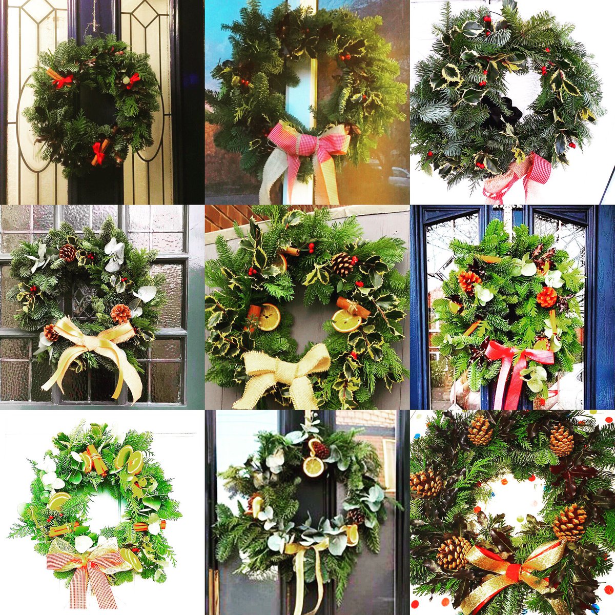 Look at these gorgeous creations! We’ve been so busy this week but am just loving seeing everyone relaxing and enjoying the Christmas creativity. It’s not too late to book onto our sessions at <a href="/ladybaydmm/">Lady Bay Designer and Maker Market</a> #westbridgford #relaxing_time #wreathmakingworkshop #createartschool