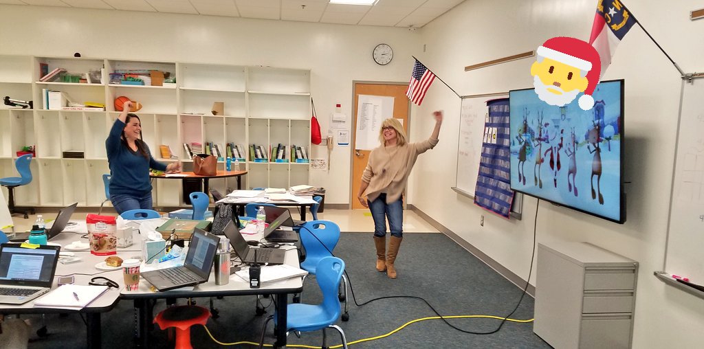 Teachers need brain breaks too! <a href="/mzpettey/">Michelle Pettey</a> <a href="/mscraigsflyers/">Kaley Craig</a> 1st grade planning day fun! <a href="/pgesflyers/">Pleasant Grove Elem</a>